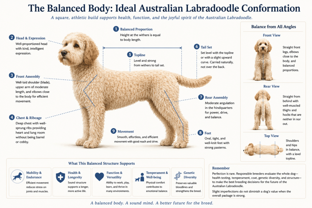 Ideal Conformation in the Australian Labradoodle